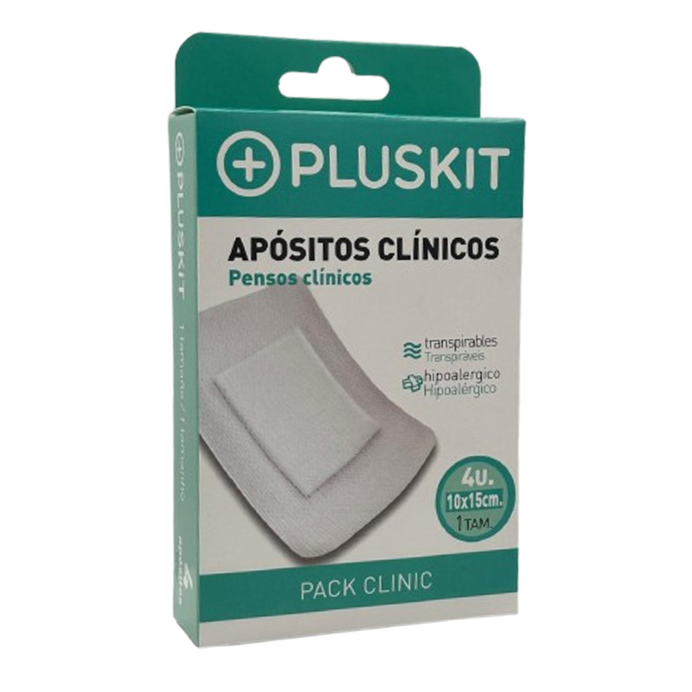 PLUSKIT CLINIC 10x15cm. 4u. 1t.